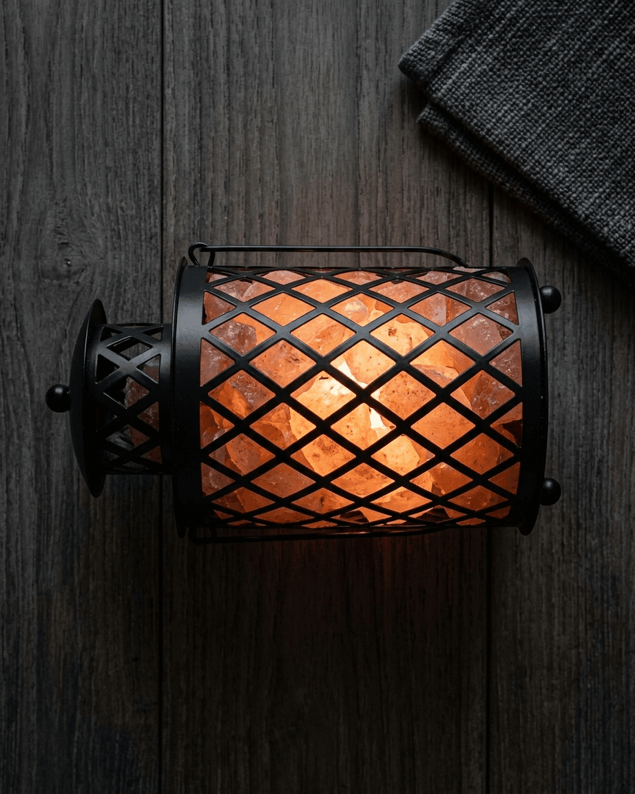 Lantern salt basket