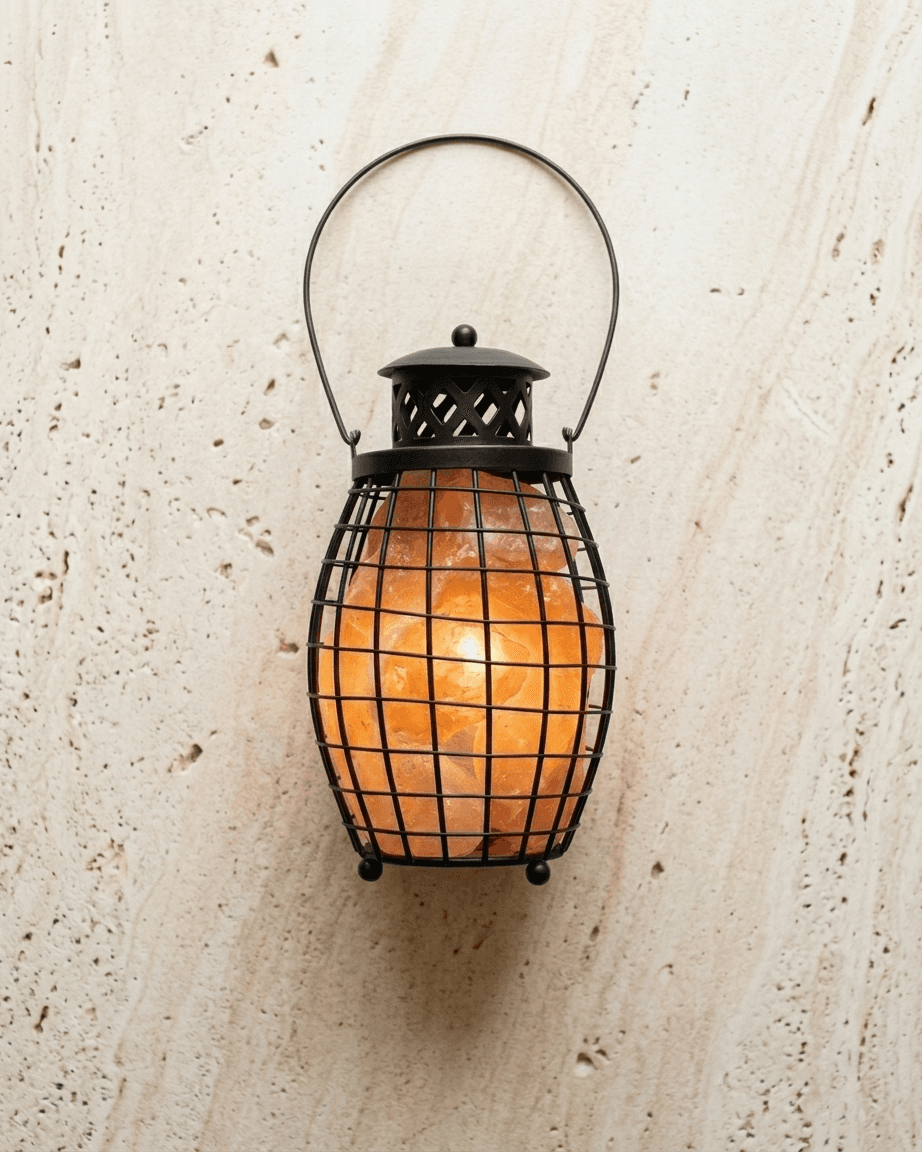 Lantern basket, unlit